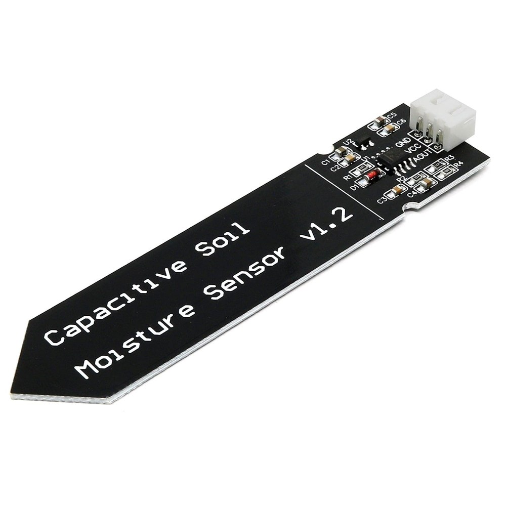 Capacitive soil moisture sensor