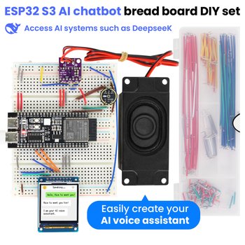 Keyestudio ESP32-S3 Xiaozhi AI Chatbot Kit with 1.54-inch Color LCD